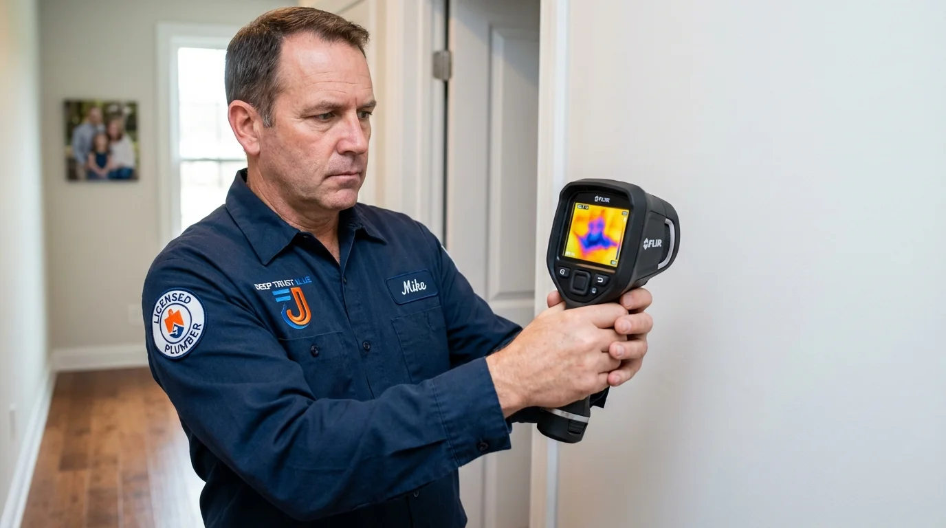 Thermal imaging leak detection by Johns Plumbing LLC in Kayenta